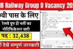 RRB Railway Group D Vacancy 2025