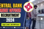 Central Bank Credit Officer Recruitment 2025