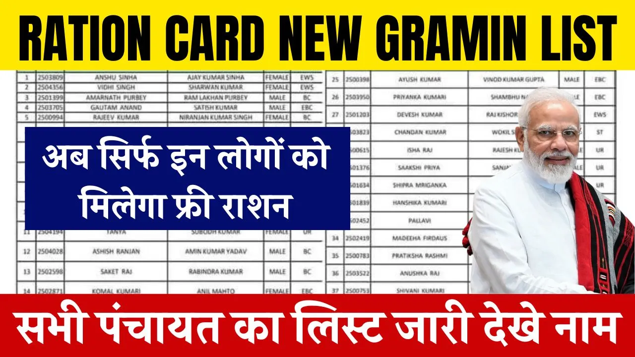 Ration Card New Gramin List